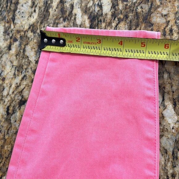 J Brand Pink High Rise Skinny Leg Jeans Size 32 - Picture 8 of 9